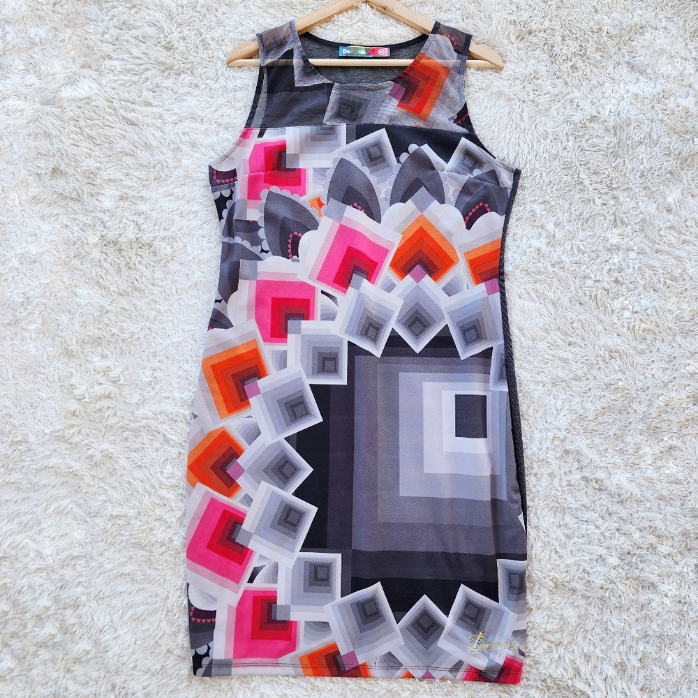 Desigual Margaret Sleeveless Mini Bodycon‎ Dress